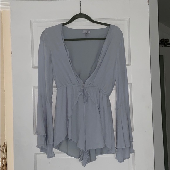 Tobi Pants - Tobi size small grey romper